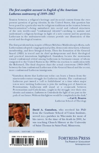 Lutherans in Crisis