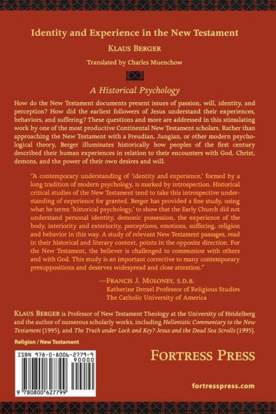 Identity and Experience in the New Testament