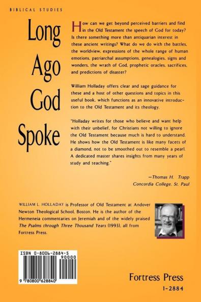 Long Ago God Spoke Paper