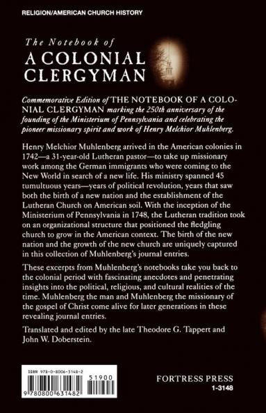 Notebook of a Colonial Clergyman