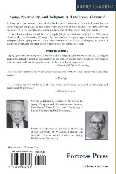 Aging Spirituality and Religion Vol 2