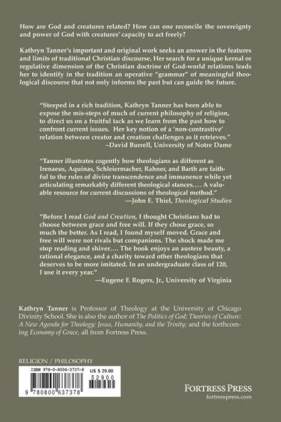 God and Creation in Christian Theology