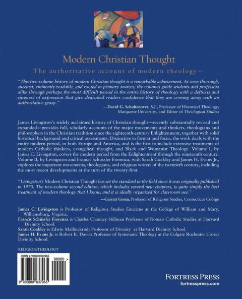 Modern Christian Thought Second Edition