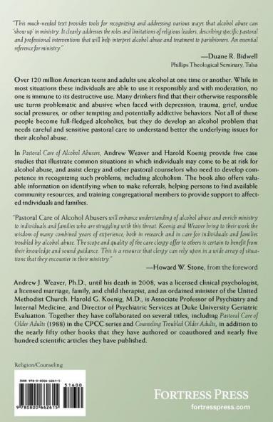 Pastoral Care of Alcohol Abusers