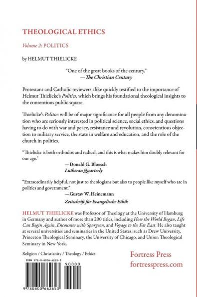 Theological Ethics Politics