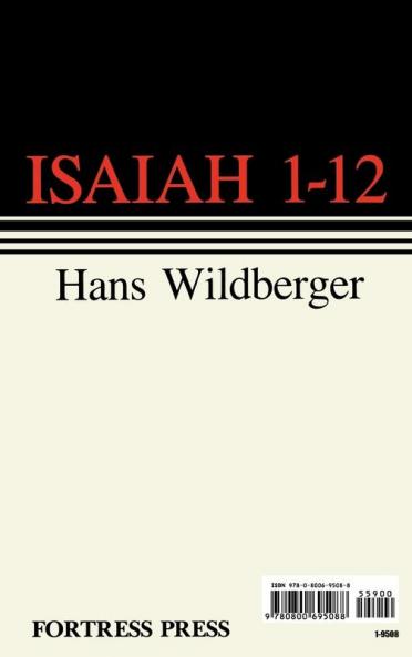 Isaiah 1 12 Continental Commen