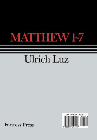 Matthew 1 7 Continental Commen