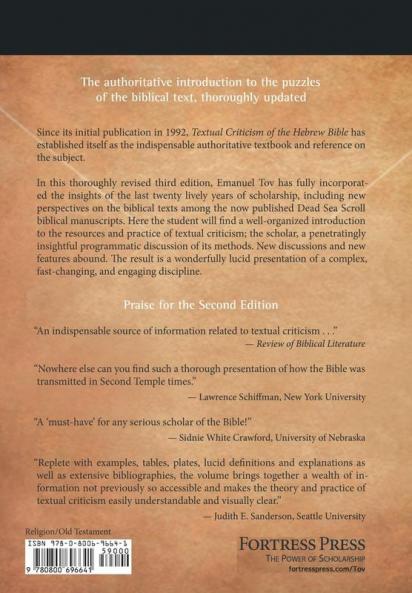 Textual Criticism of the Hebrew Bible