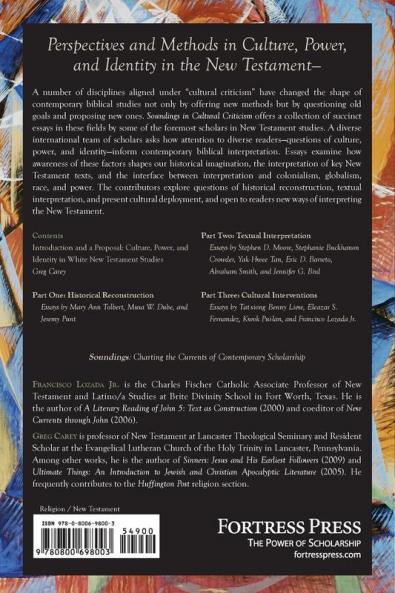 Soundings in Cultural Criticism