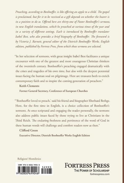 The Collected Sermons of Dietrich Bonhoeffer