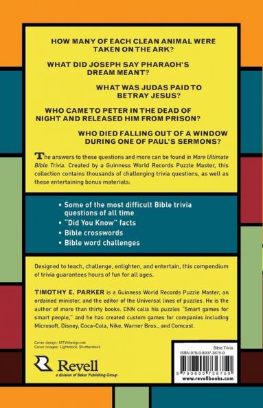 More Ultimate Bible Trivia