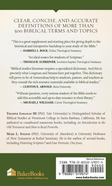 The Baker Compact Dictionary of Biblical Studies