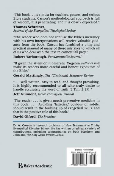 Exegetical Fallacies
