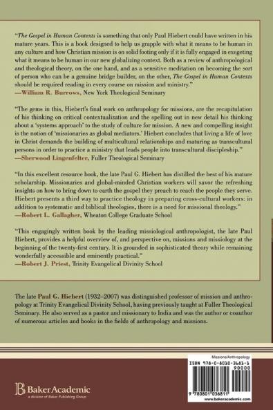 The Gospel in Human Contexts