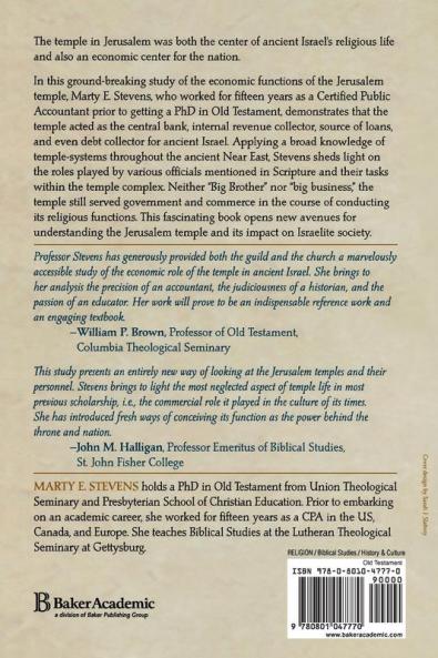 Temples Tithes and Taxes