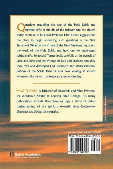 The Holy Spirit and Spiritual Gifts
