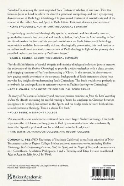 Jesus the Lord according to Paul the Apostle – A Concise Introduction