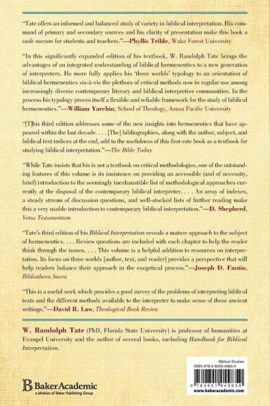 Biblical Interpretation – An Integrated Approach