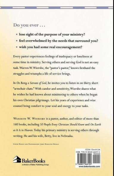 On Being a Servant of God