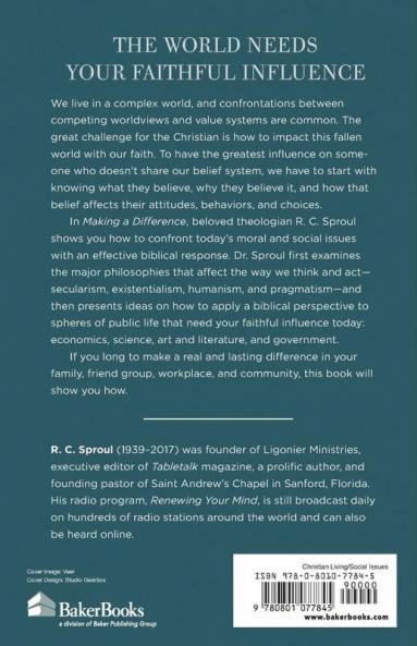 Making a Difference - Impacting Culture and Society as a Christian
