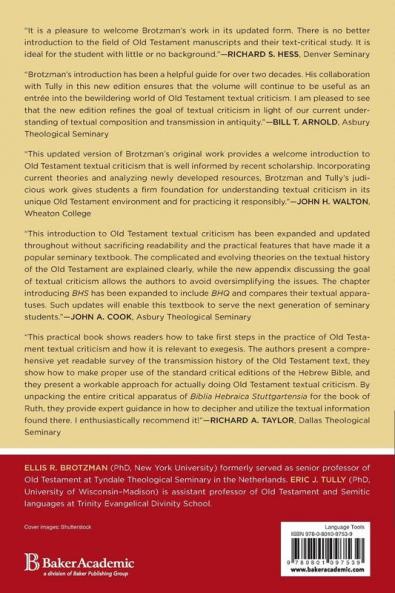 Old Testament Textual Criticism