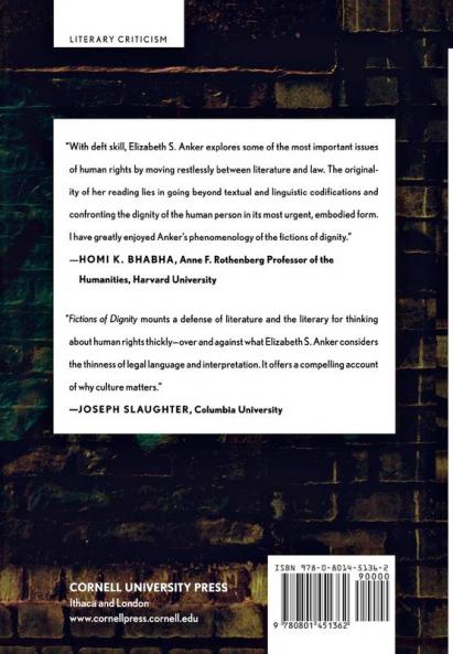 Fictions of Dignity: Embodying Human Rights in World Literature