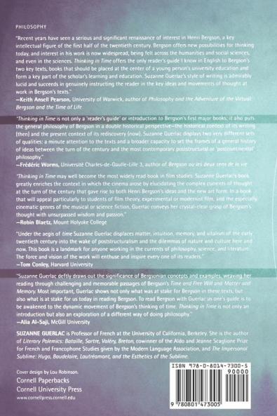 Thinking in Time: An Introduction to Henri Bergson