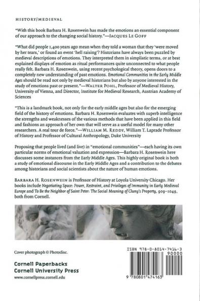 Emotional Communities in the Early Middle Ages