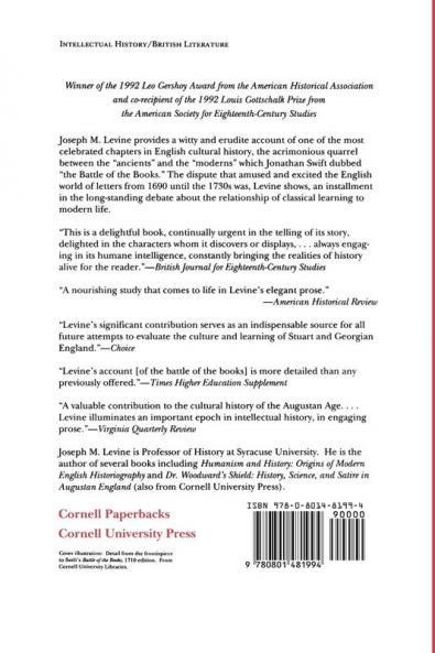 The Battle of the Books: History and Literature in the Augustan Age