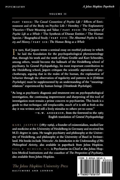 General Psychopathology: Volume 2