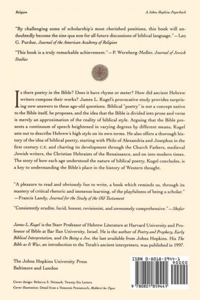 The Idea of Biblical Poetry: Parallelism and Its History