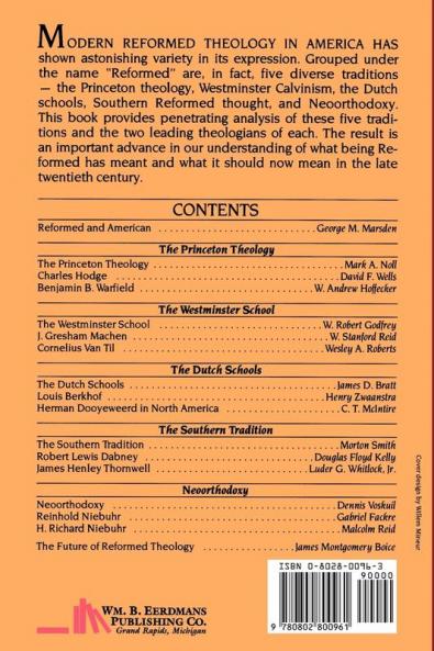 Reformed Theology in America
