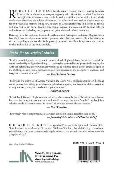 The Vocation of the Christian Scholar