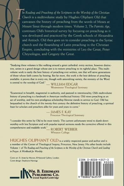The Reading and Preaching of the Scriptures in the Worship of the Christian Church Volume 2