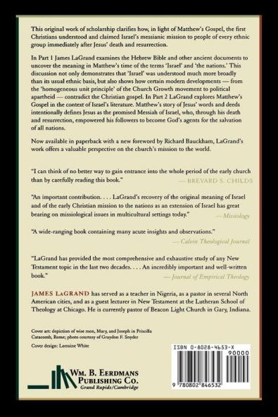 The Earliest Christian Mission to 'All Nations' in the Light of Matthew's Gospel