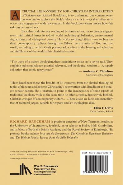 The Bible in the Contemporary World