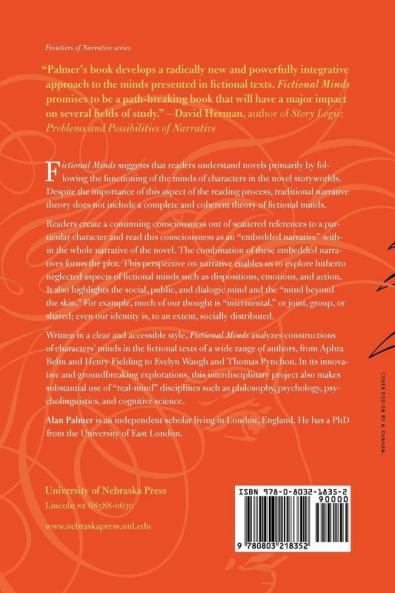 Fictional Minds (Frontiers of Narrative)