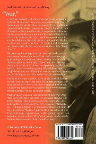 Civilians in the Path of War (Studies in War Society and the Military)