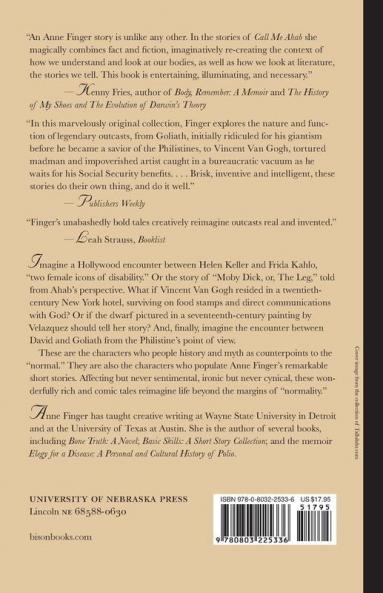 Call Me Ahab: A Short Story Collection (Prairie Schooner Book Prize in Fiction)
