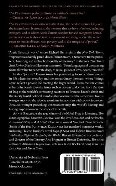 Things Seen (French Voices)