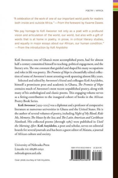 The Promise of Hope: New and Selected Poems 1964-2013 (African Poetry Book)
