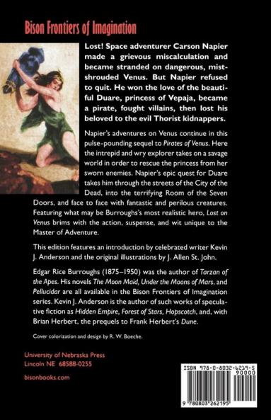 Lost on Venus (Bison Frontiers of Imagination)
