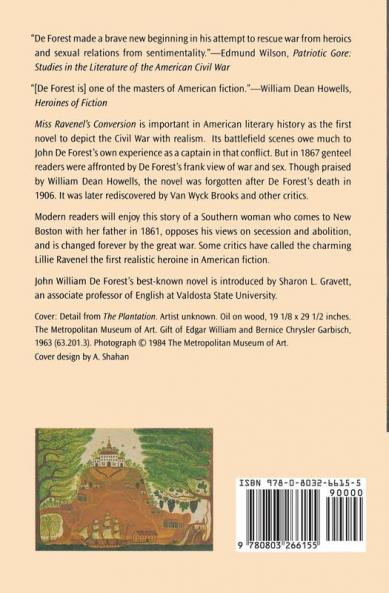 Miss Ravenel's Conversion from Secession to Loyalty
