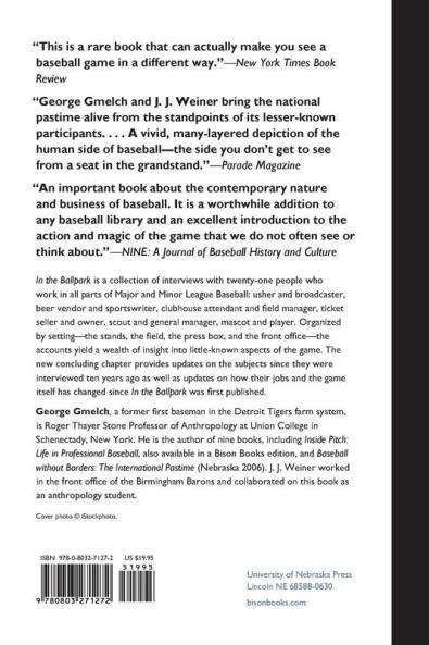 In the Ballpark: The Working Lives of Baseball People