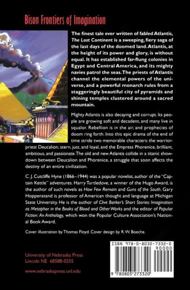 The Lost Continent: The Story of Atlantis (Bison Frontiers of Imagination)