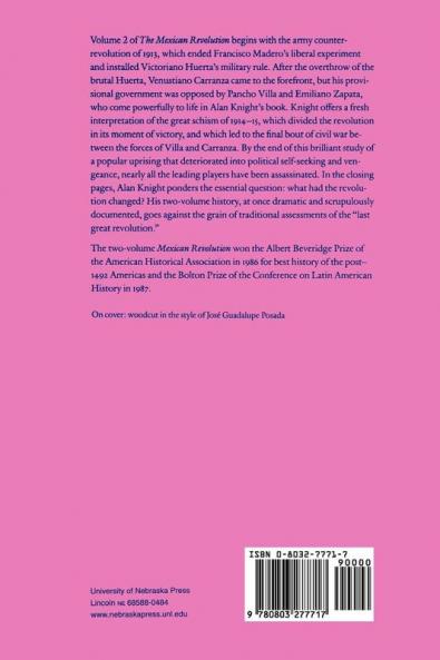 The Mexican Revolution Volume 2