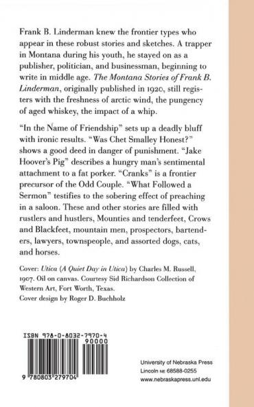 The Montana Stories of Frank B. Linderman