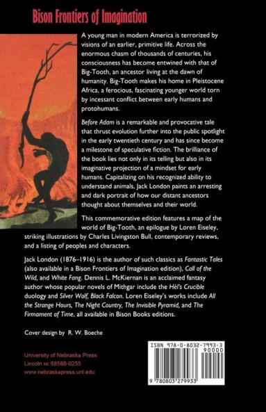 Before Adam (Bison Frontiers of Imagination)