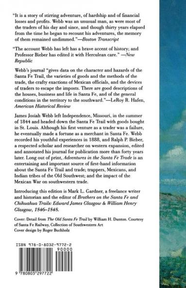 Adventures in the Santa Fe Trade 1844-1847