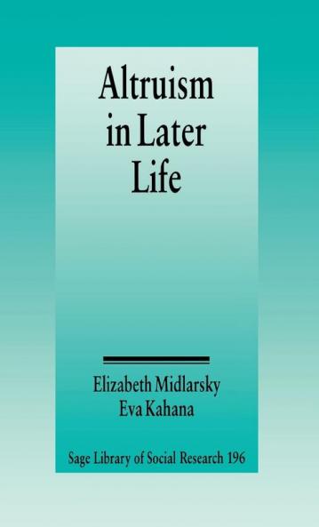 Altruism in Later Life